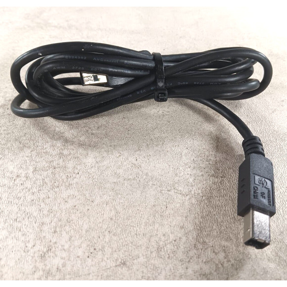 HP USB Printer Cable USB-A to USB-B 1.8m Printer Scanner HDD to Computer - Picture 1 of 3